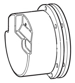 Image for STEARNS 87600 Series Ductile Iron NEMA4 Housing Cover 800775901